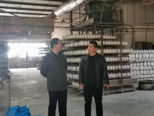 商界 涿鹿企业商会走访正源陶瓷厂